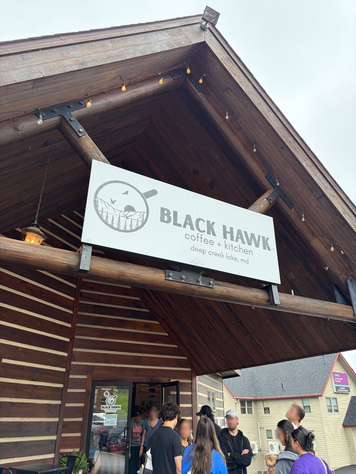 Storefront of Black Hawk Coffee & Kitchen