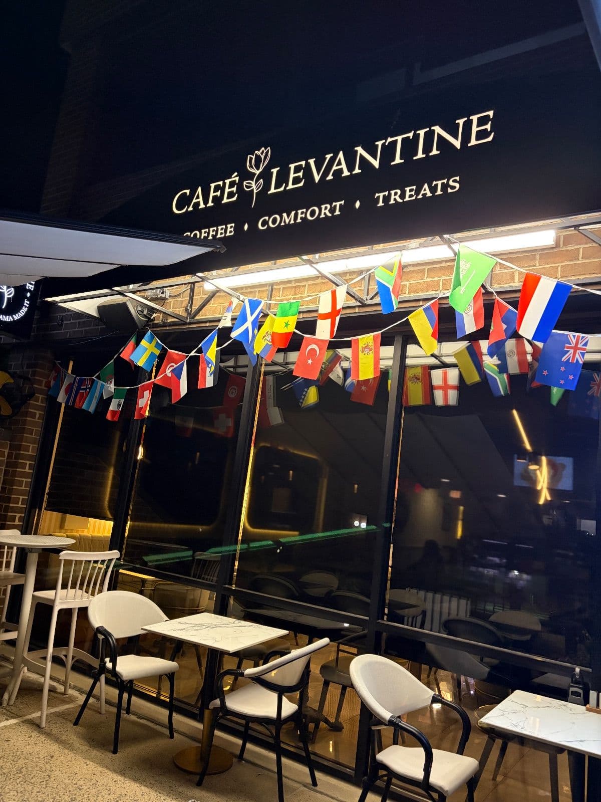 Storefront of Cafe Levantine