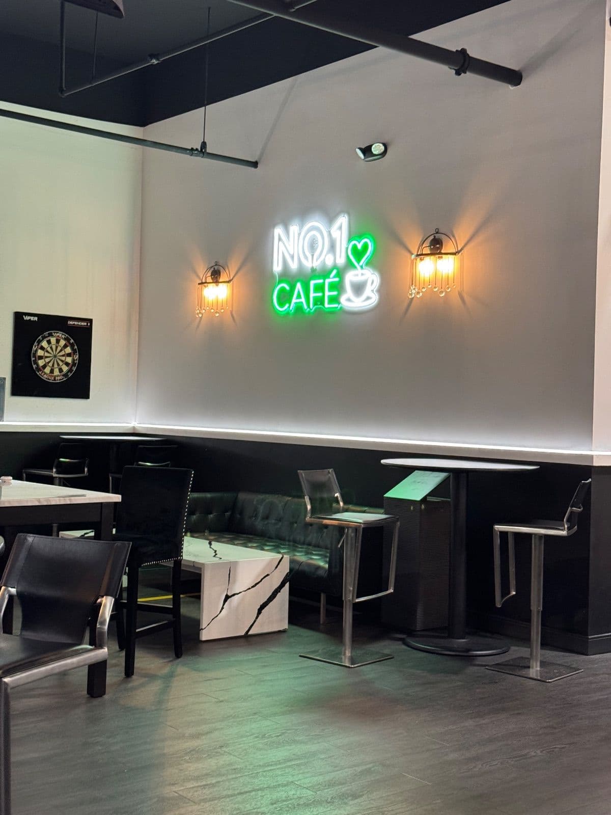 Storefront of No. 1 Cafe